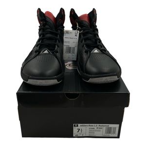 ADIDAS ADIZERO ROSE 1.5 RESTOMOD "CHICAGO BULLS MEN SIZE 7.5 COREBLACK New InBox